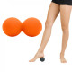 Масажний м'яч подвійний Springos Lacrosse Double Ball 6 x 12 см FA0023