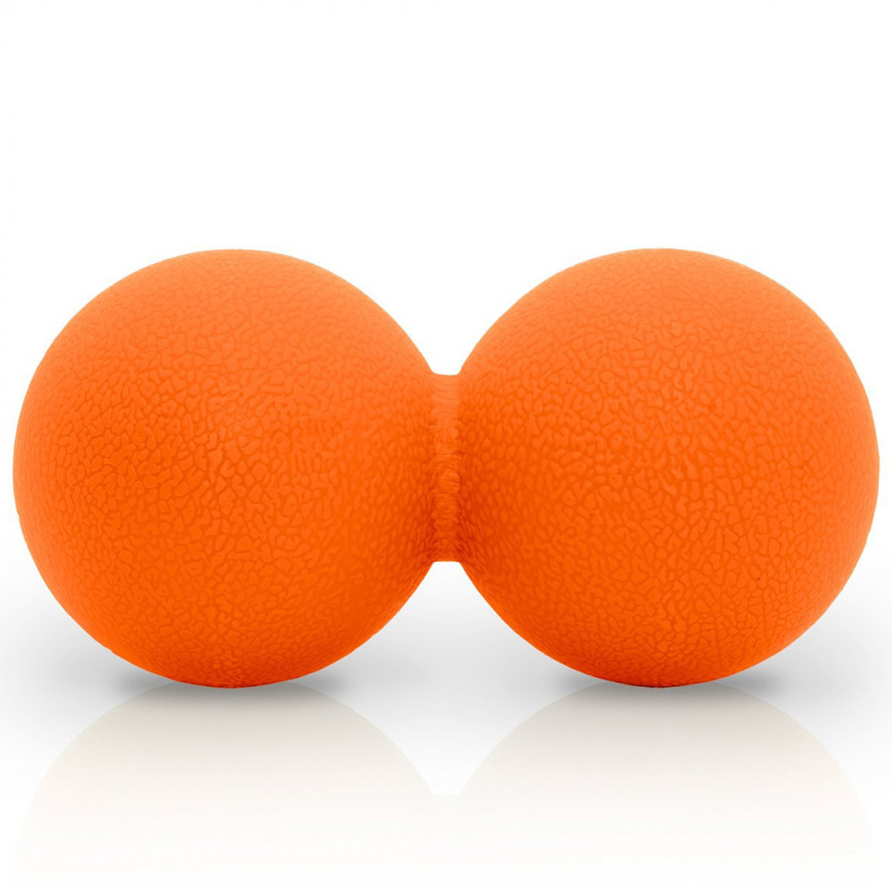 Масажний м'яч подвійний Springos Lacrosse Double Ball 6 x 12 см FA0023