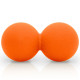 Масажний м'яч подвійний Springos Lacrosse Double Ball 6 x 12 см FA0023