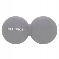 Массажный мяч двойной Springos Lacrosse Double Ball 6.5 x 13 см FA0052