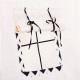 Дитячий намет (вігвам) Springos Tipi XXL White/Black TIP02