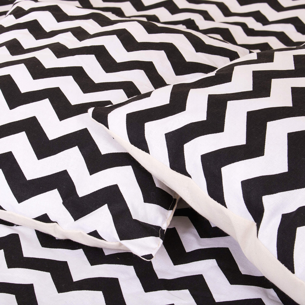 Дитячий намет (вігвам) Springos Tipi XXL White/Black TIP02