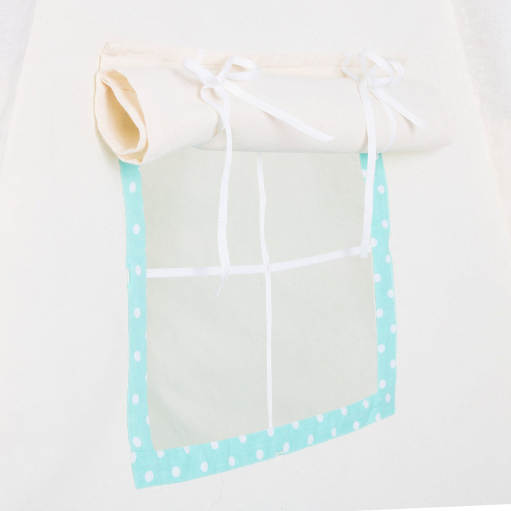 Дитячий намет (вігвам) Springos Tipi XXL White/Mint (TIP04)