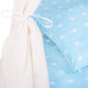 Дитячий намет (вігвам) Springos Tipi XXL White/Sky Blue TIP06