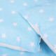Дитячий намет (вігвам) Springos Tipi XXL White/Sky Blue TIP06