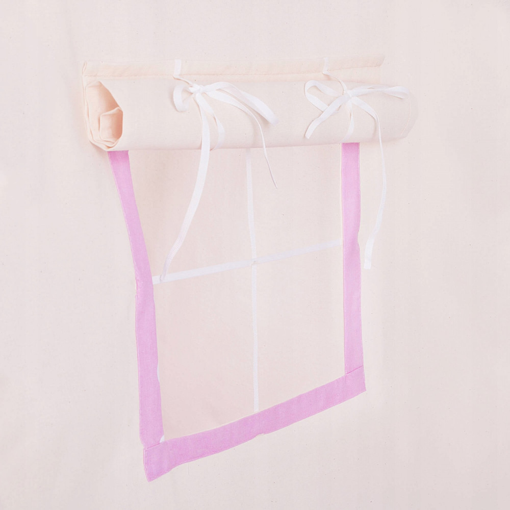 Дитячий намет (вігвам) Springos Tipi XXL White/Pink TIP09