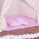Дитячий намет (вігвам) Springos Tipi XXL White/Pink TIP09