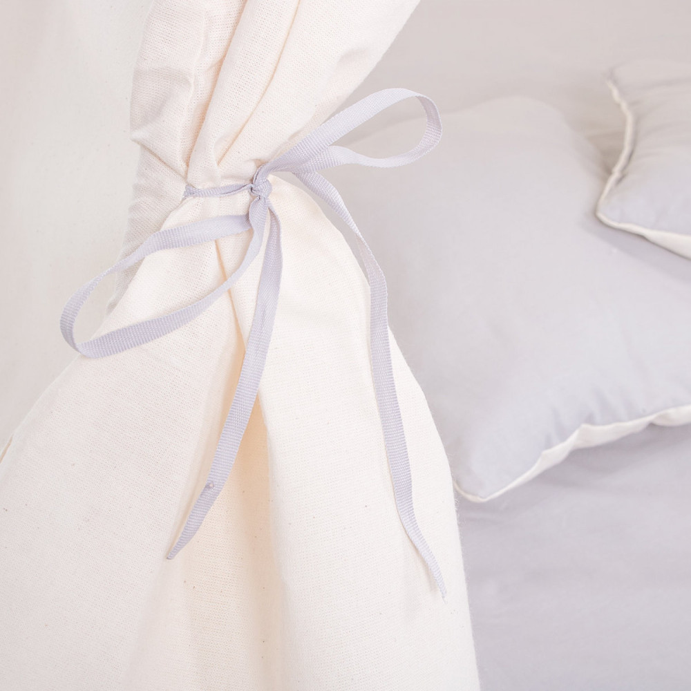 Дитячий намет (вігвам) Springos Tipi XXL White/Grey TIP10