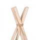 Дитячий намет (вігвам) Springos Tipi XXL White/Grey TIP10