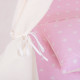 Дитячий намет (вігвам) Springos Tipi XXL White/Pink TIP12