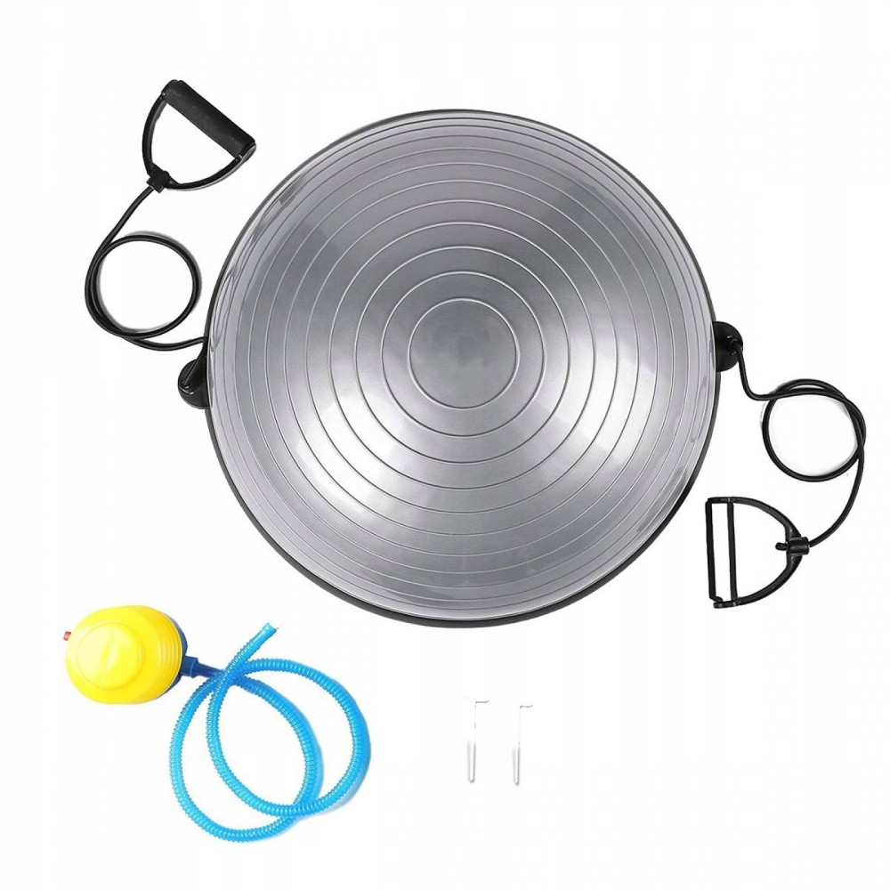 Балансувальна платформа Springos Bosu Ball 57 см Silver (BT0002)