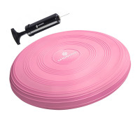 Балансировочная подушка (сенсомоторная) массажная Springos PRO Pink FA0089