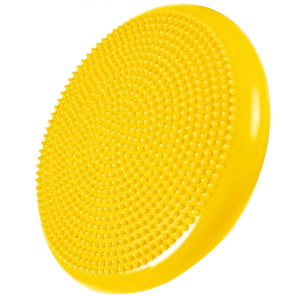 Балансувальна подушка (сенсомоторна) масажна Springos FA1069 Yellow