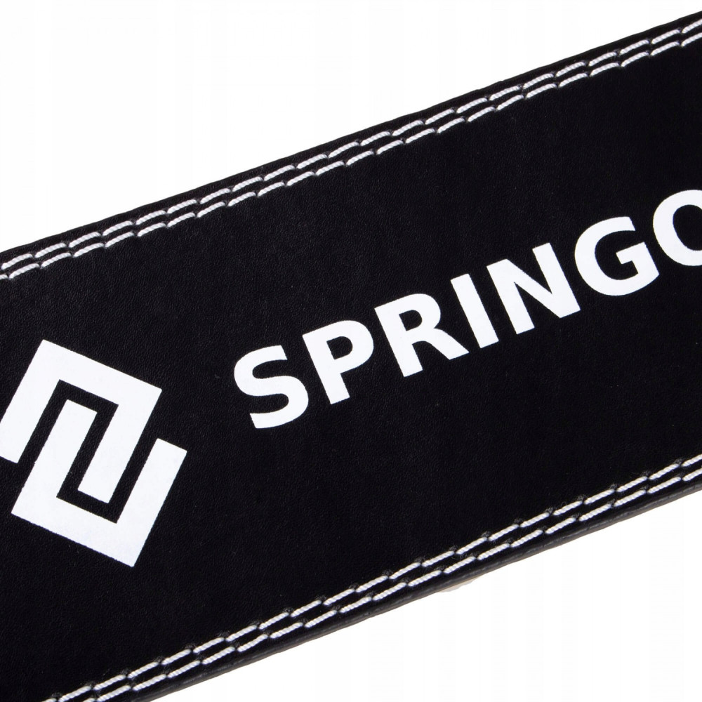 Пояс для важкої атлетики та пауерліфтингу Springos M Black (FA0119)