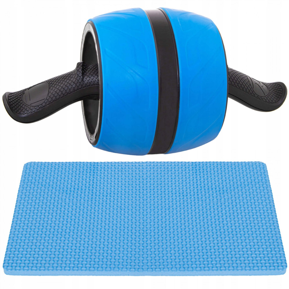 Ролик для преса Springos AB Wheel з поворотним механізмом Blue/Black (FA5000)