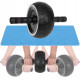 Ролик для преса Springos AB Wheel з поворотним механізмом Blue/Grey (FA5030)
