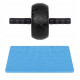 Ролик для преса Springos AB Wheel з поворотним механізмом Blue/Grey (FA5030)