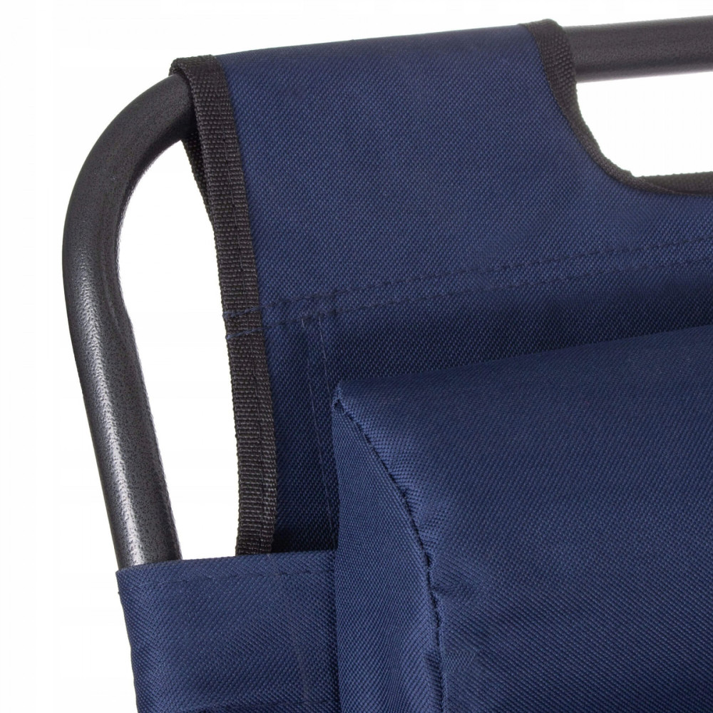 Шезлонг Springos для пляжу, тераси та саду з колесами та навісом GC0012