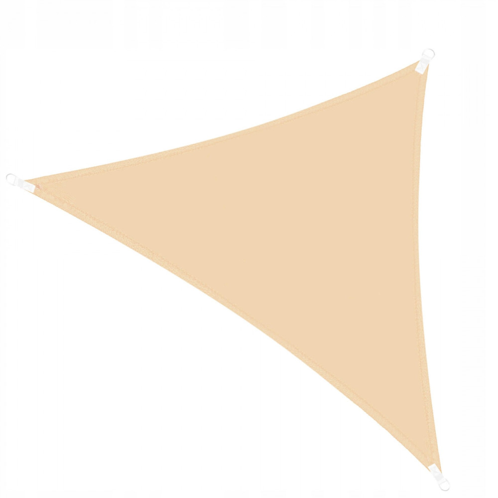 Тент-парус тіньовий для дому, саду та туризму Springos 7 x 5 x 5 м SN1011 Beige