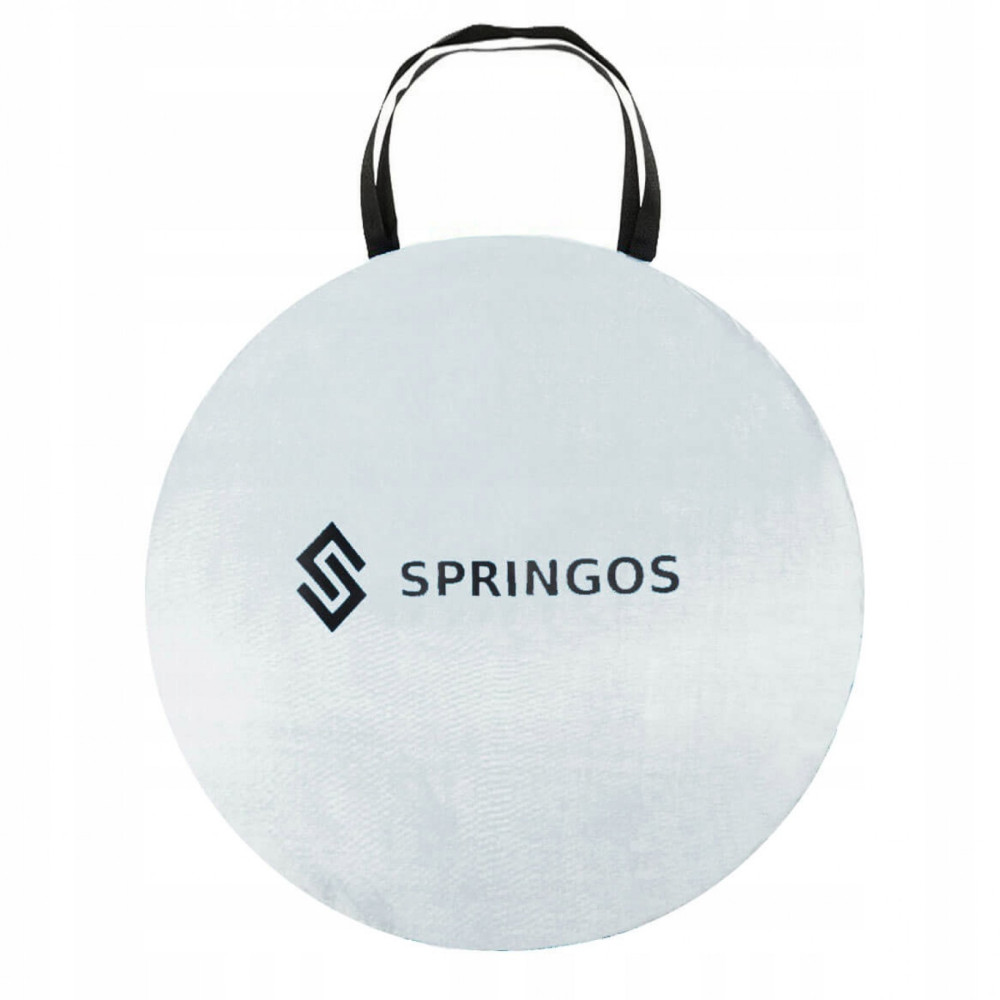 Пляжний тент Springos Pop Up 200 x 120 см PT004 Grey/Orange