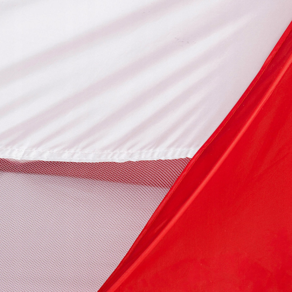 Пляжний тент Springos Pop Up 120 x 200 см PT012 Red/White