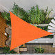 Тент-парус тіньовий Springos для дому, саду та туризму 5 x 5 x 5 м SN0015 Flame Orange