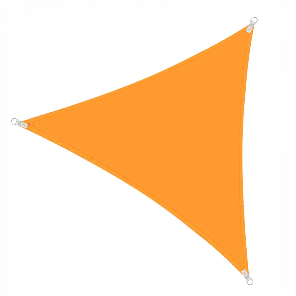Тент-парус тіньовий Springos для дому, саду та туризму 5 x 5 x 5 м SN1015 Orange