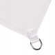Тент-парус тіньовий Springos для дому, саду та туризму 3 x 3 x 3 м SN1017 Light Grey