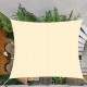 Тент-парус тіньовий Springos для дому, саду та туризму 5 x 5 м SN1020 Light Yellow