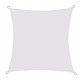 Тент-парус тіньовий Springos для дому, саду та туризму 5 x 5 м SN1021 Light Grey