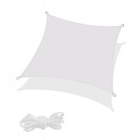 Тент-парус теневой Springos для дома, сада и туризма 3 x 3 м SN1029 Light Grey
