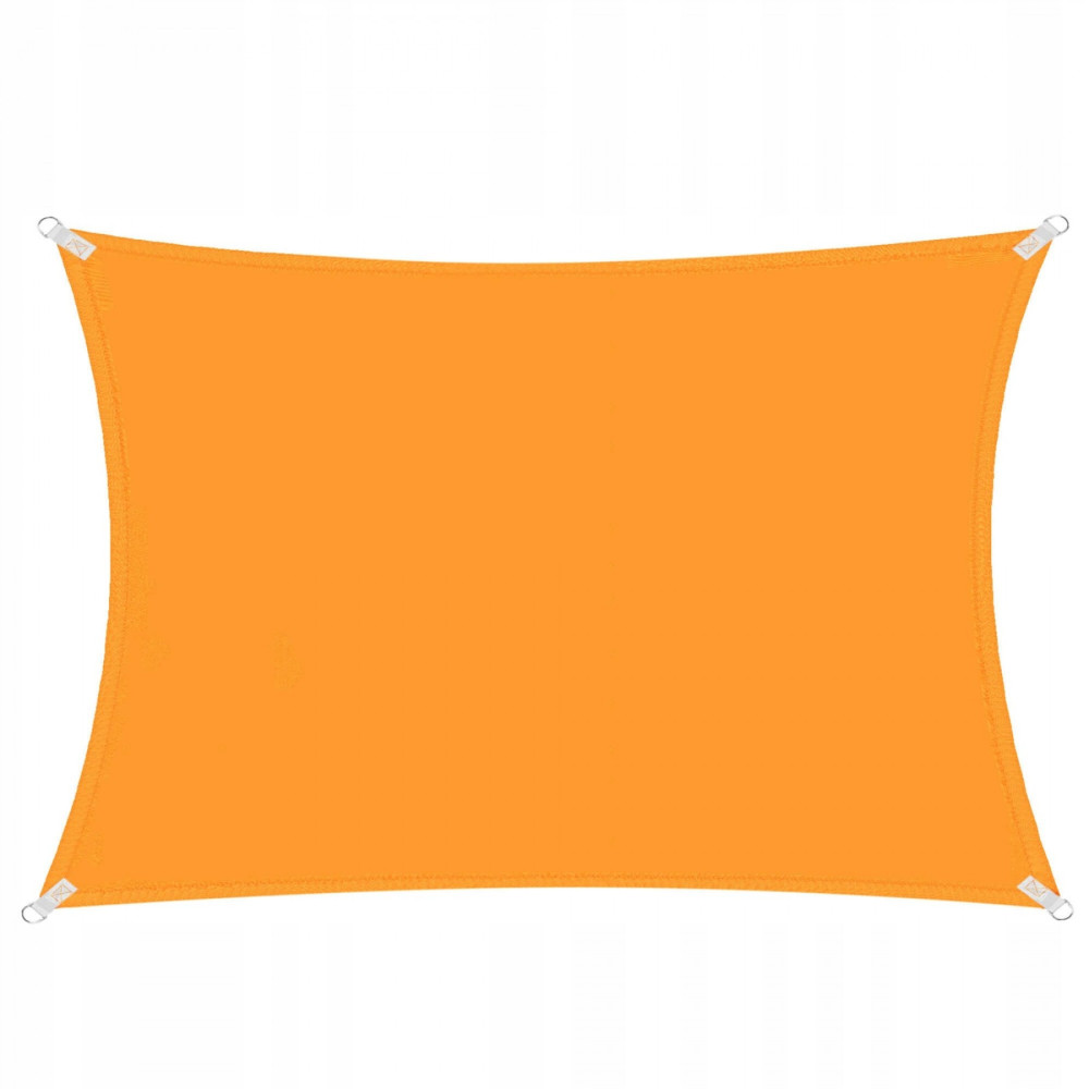 Тент-парус тіньовий Springos для дому, саду та туризму 4 x 3 м SN1035 Orange