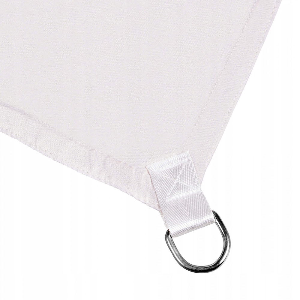 Тент-парус тіньовий Springos для дому, саду та туризму 3 x 2 м SN1041 Light Grey