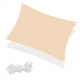 Тент-парус тіньовий Springos для дому, саду та туризму 3 x 2 м SN1042 Beige