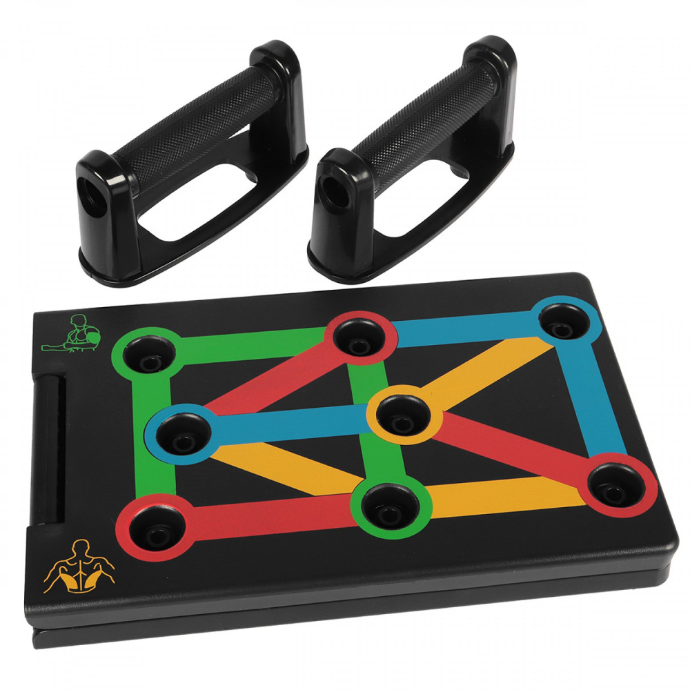 Упори (дошка) для віджимань SportVida Push-up Bars зі змінним хватом (SV-HK0376)