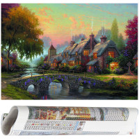 Набір алмазної мозаїки (вишивки) Springos Art 40 x 30 см DP0013