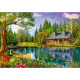 Набір алмазної мозаїки (вишивки) Springos Art 40 x 30 см DP0014