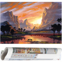 Набір алмазної мозаїки (вишивки) Springos Art 40 x 30 см DP0025