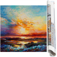 Набір алмазної мозаїки (вишивки) Springos Art 40 x 30 см DP0003