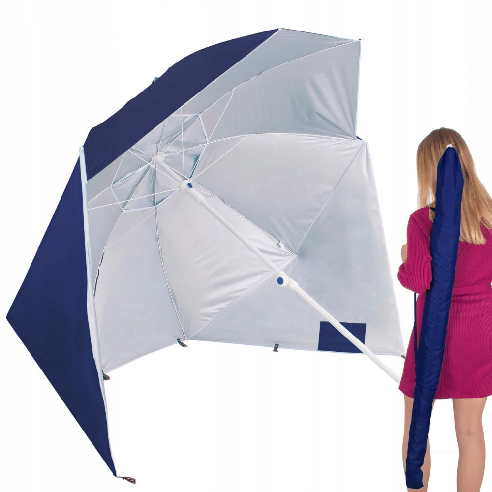 Пляжний парасолька-тент Springos 2 в 1 XXL (BU0015)