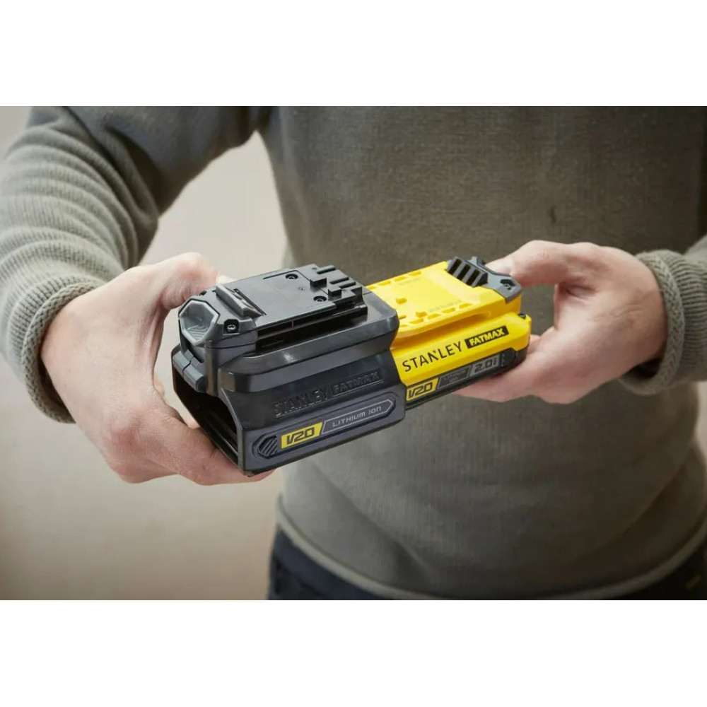 Адаптер перехідник для акумуляторної батареї Stanley FATMAX SFMCB100