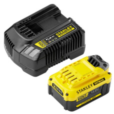 Зарядное устройство и 1 аккумулятор Stanley FATMAX SFMCB14M1