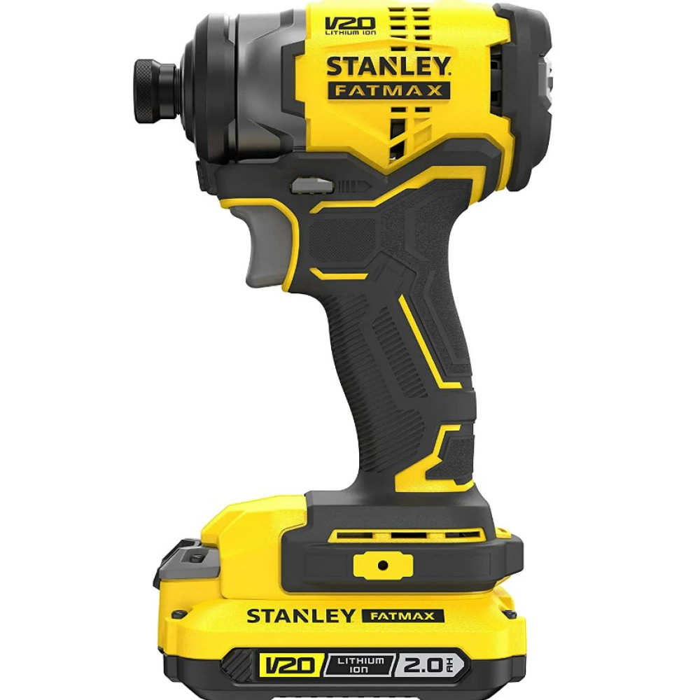 Гайковерт ударный аккумуляторный Stanley Fatmax c АКБ и ЗУ SFMCF810D2K