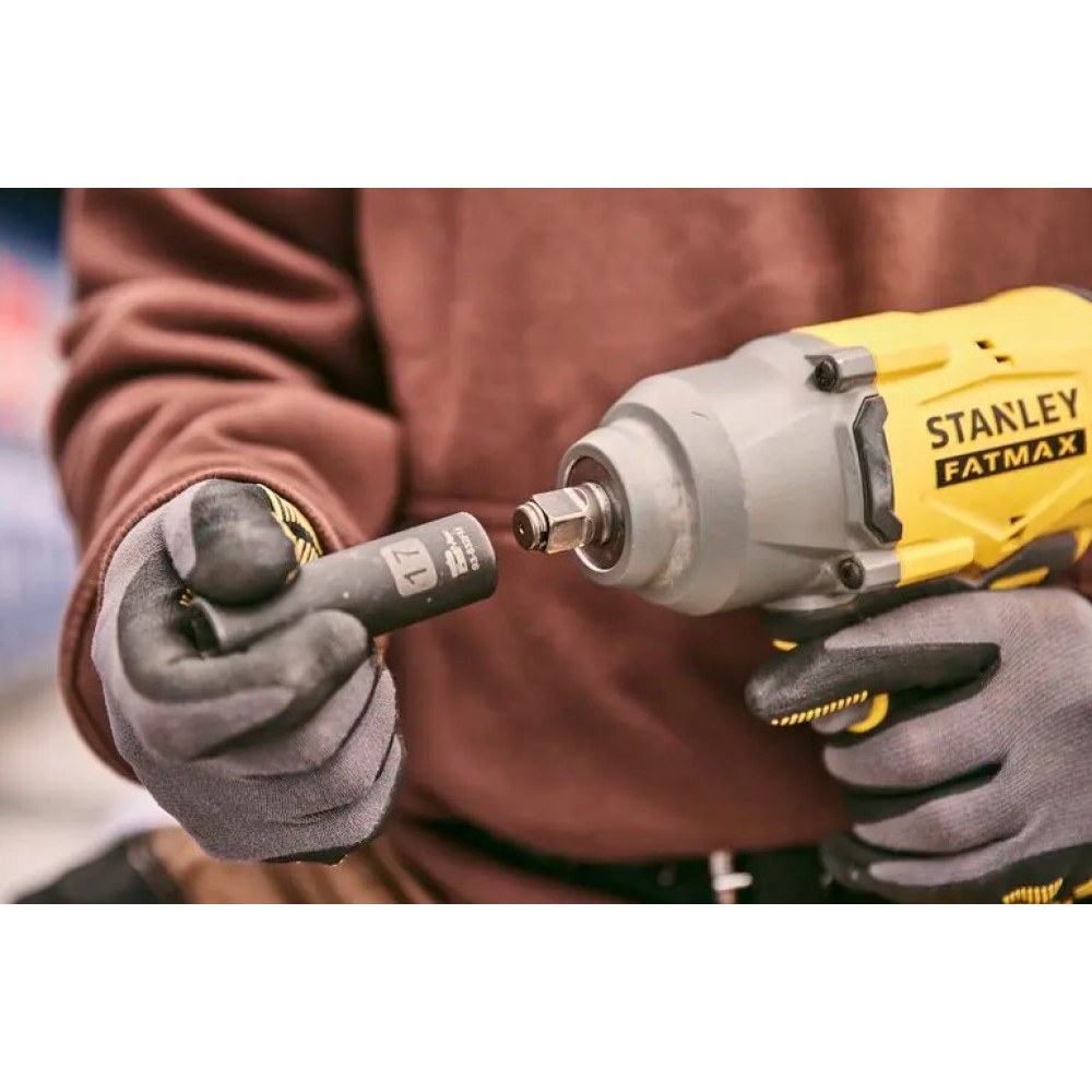 Гайковерт ударний акумуляторний Stanley Fatmax без АКБ та ЗП SFMCF940B