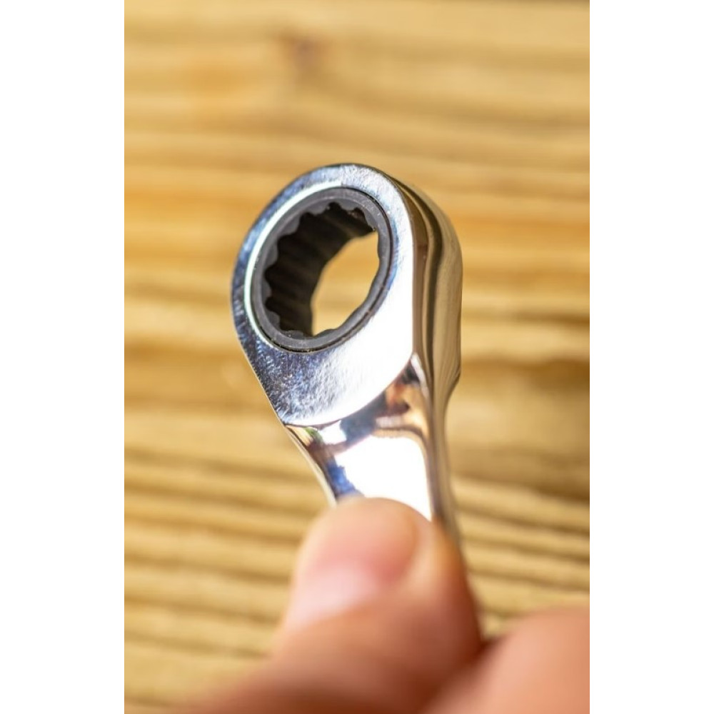 Набір Stanley із 12 комбінованих ключів з тріскачкою STMT82847-0