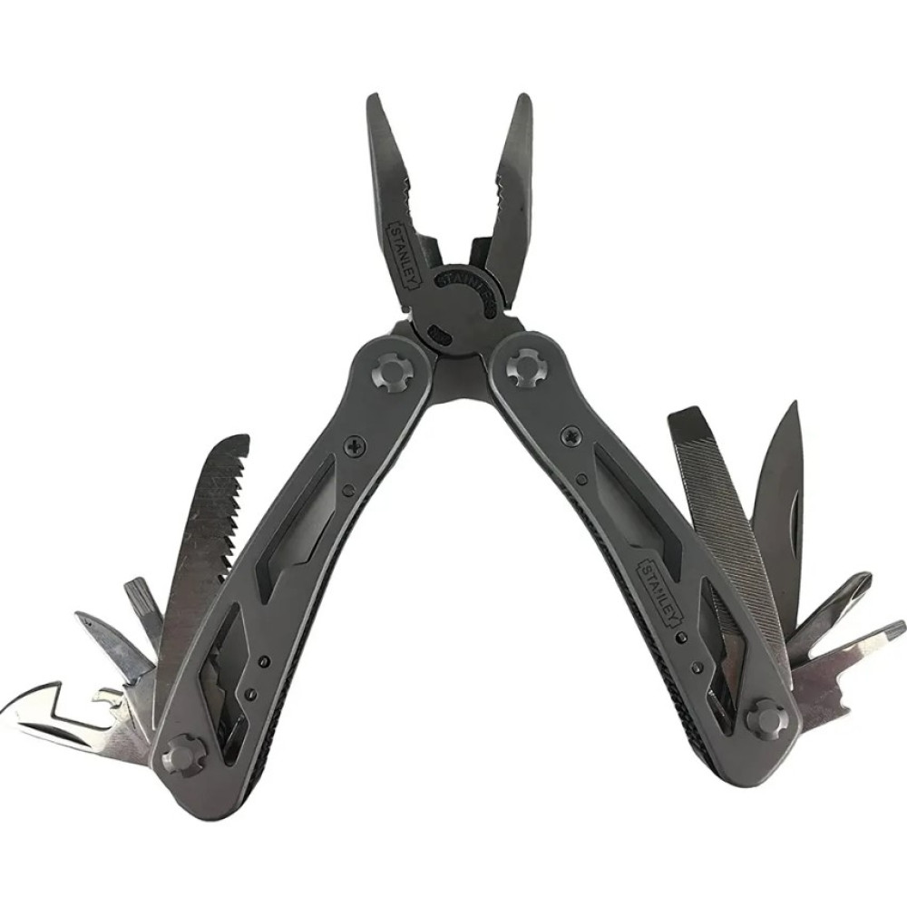 Універсальний інструмент Stanley MULTI-TOOL 12 в одному + ніж кишеньковий + ліхтарик (STHT81502-0)