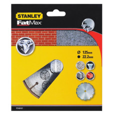 Диск алмазный Stanley по бетону 125 x 22.2 мм (STA38107)