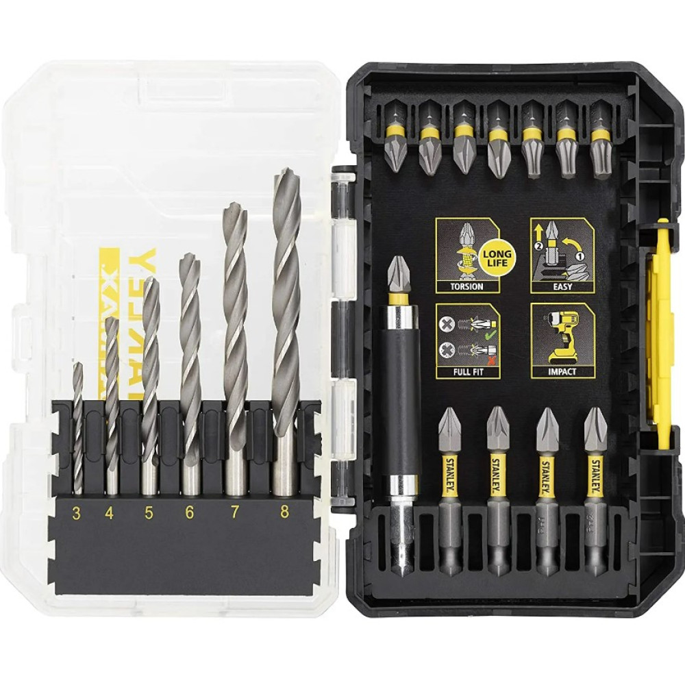 Набор бит и сверл Stanley STA88554