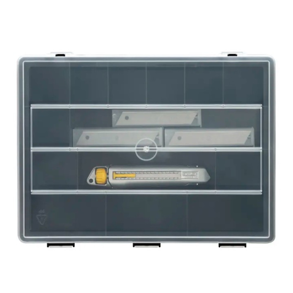 Ніж Stanley Interlock + 50 шт лезо шириною 18 мм, довжина ножа 165 мм, у кейсі (STHT10018-9)