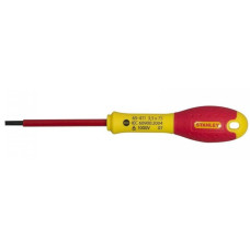 Отвертка Stanley FatMax VDE 1000V под прямой шлиц SL3.5 x 75 мм 0-65-411